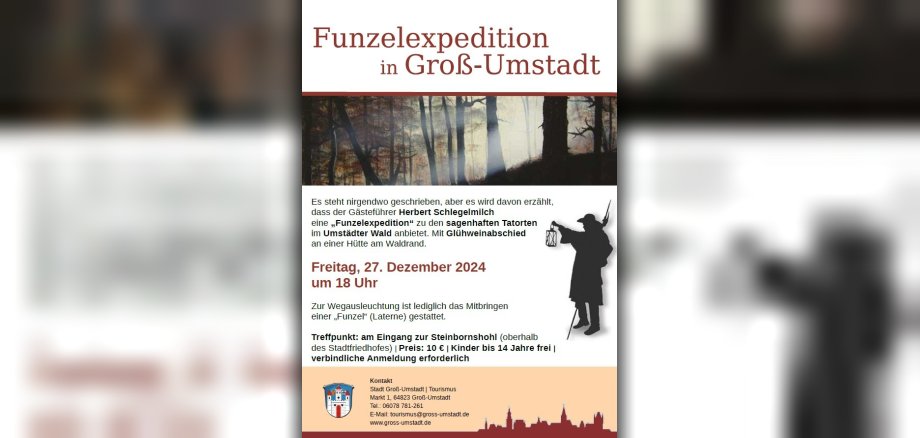 Plakat Funzelexpedition