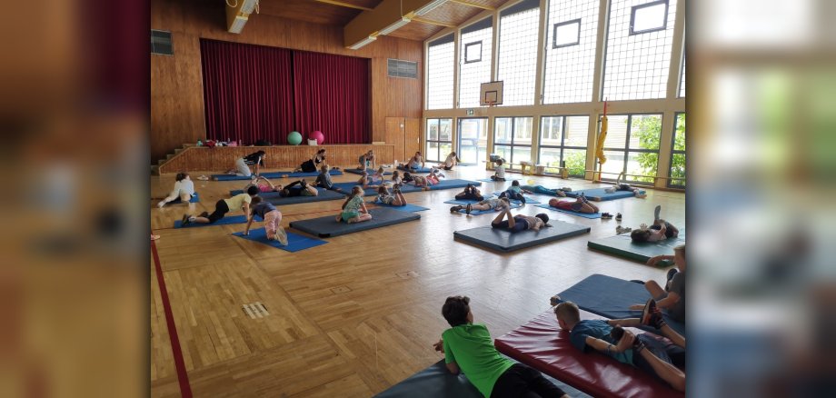 Yoga an der Geiersbergschule