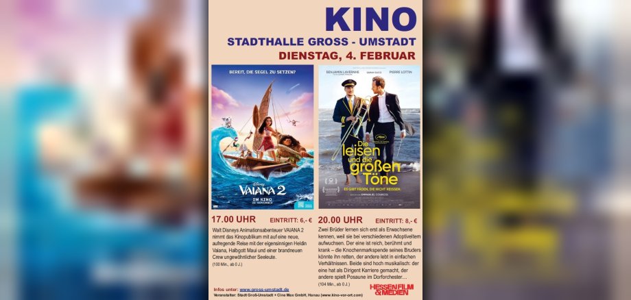 Plakat Stadthallenkino